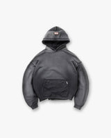 Represent X Hunter Hoodie - Stained Black