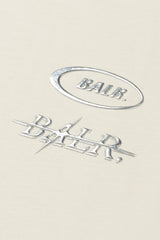 Metallic Box T-Shirt Light Beige