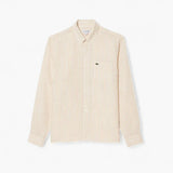 Regular Fit Striped Linen Shirt