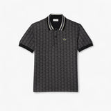 Classic Fit Monogram Jacquard Polo Shirt
