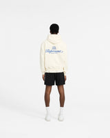 Permanent Vacation Zip Up Hoodie - Antique White