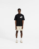 Luggage Tag T-Shirt - Jet Black