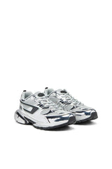 S-Serendipity-Mesh sneakers with metallic overlays