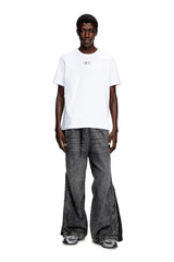 Diesel T-shirt with metallic Oval D