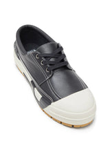S-D-Verse - Leather hybrid moccasin