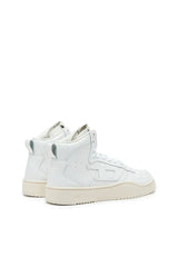 S-Ukiyo-High-top sneakers in leather