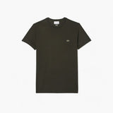 Essential Cotton Pima Tee With Crew Neck