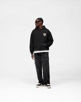 Crest Hoodie - Vintage Black