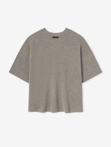 Waffle Short Sleeve Sweater