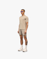 247 Contour Run T-Shirt - Pebble