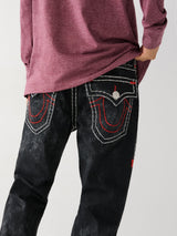 True Religion Rocco Super T Flap In Scorpius Wash Black