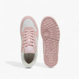 T-Clip Set Leather Sneakers