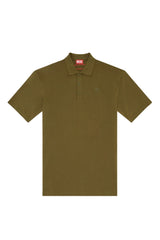 Diesel t-vort-megoval-d Polo shirt with maxi oval D embroidery