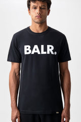 Brand Straight T-Shirt Jet Black