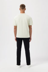 Metallic Box T-Shirt Light Beige