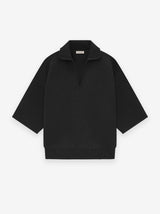 Merino Short Sleeve Polo Sweater
