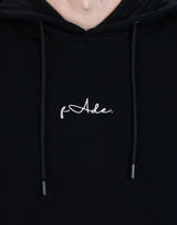 Fade Signature Hooded Sweatshirt Black