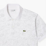 Classic Fit Flower Print L.12.12 Polo Shirt
