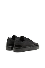 S-Tracker-D-Silicone-dipped leather sneakers