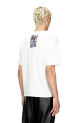 T-shirt with logo photo patches