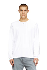Cotton long-sleeve T-shirt with Oval D