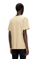 Light cotton T-shirt with metallic Oval D logo