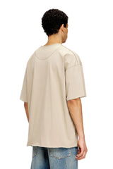 Cotton T-shirt with micro embroidery