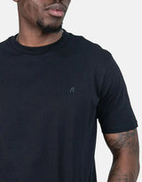 Replay Tonal R Badge T-Shirt Black