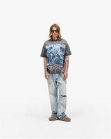 Represent X Iron Maiden A Real Live One T-Shirt - Stained Brown