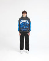 Represent X Metallica Ride The Lightning Hoodie - Vintage Grey
