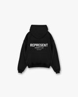 Represent Owners Club Zip Hoodie - Black
