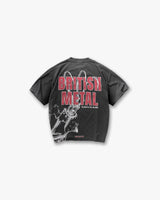 Represent X Iron Maiden British Metal T-Shirt - Stained Brown